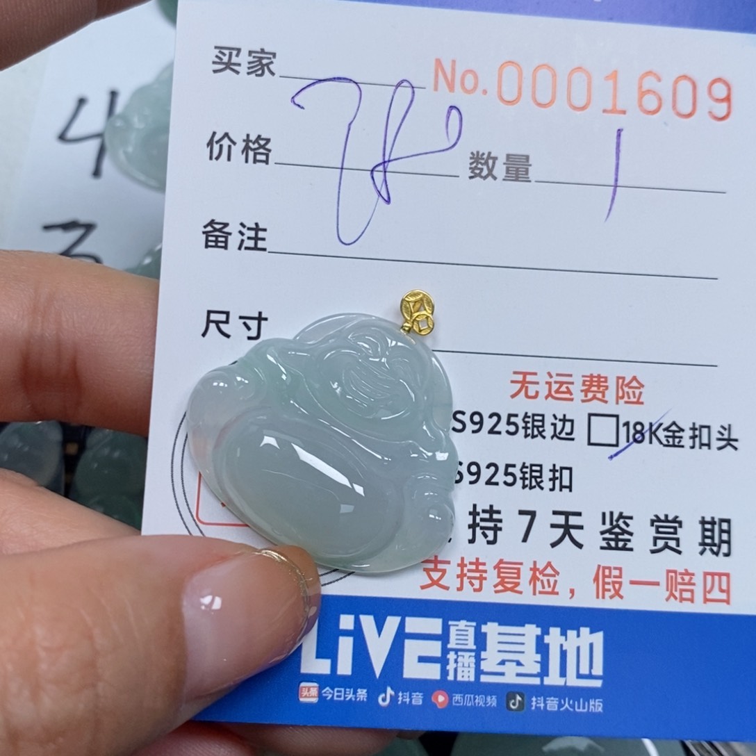 翡翠颈饰未镶嵌天然缅甸翡翠