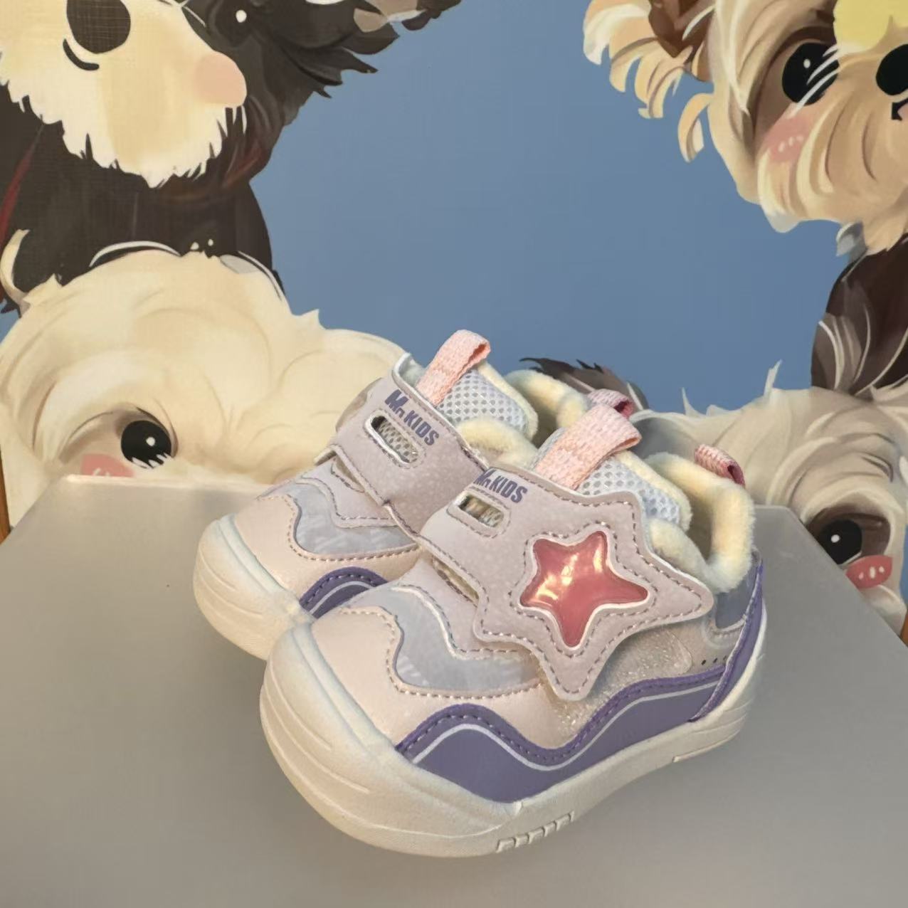 101几米能鞋加棉运动鞋学步鞋男女宝宝鞋子