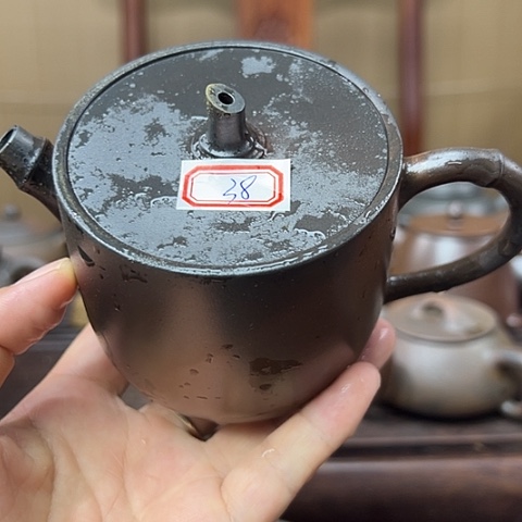 戬谷龙窑柴烧茶壶38