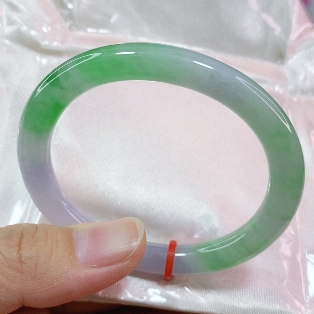 未镶嵌手镯翡翠52圈口贵妃强推高货毕业