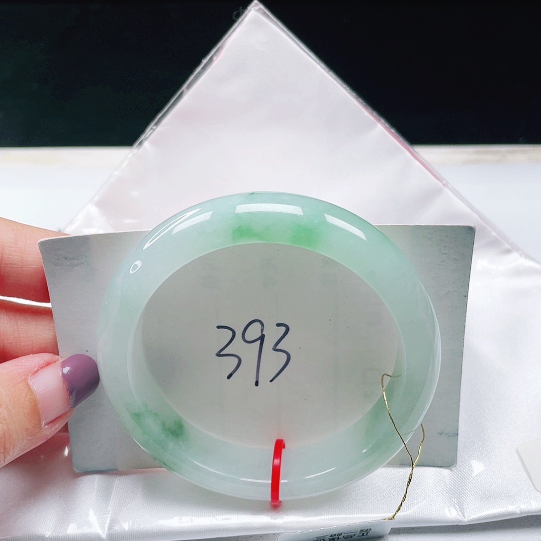 翡翠未镶嵌手镯缅甸翡翠55+