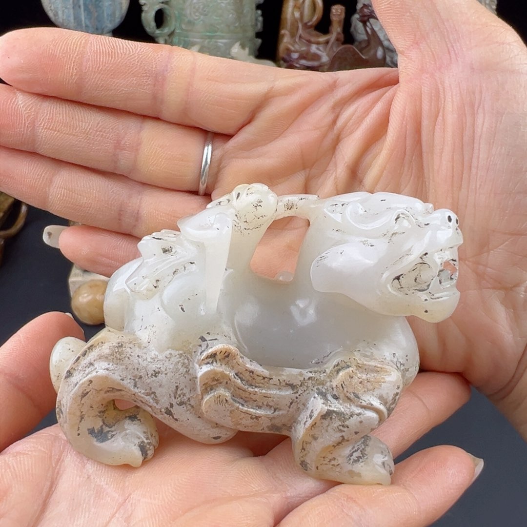 和田玉挂件未镶嵌好**荐