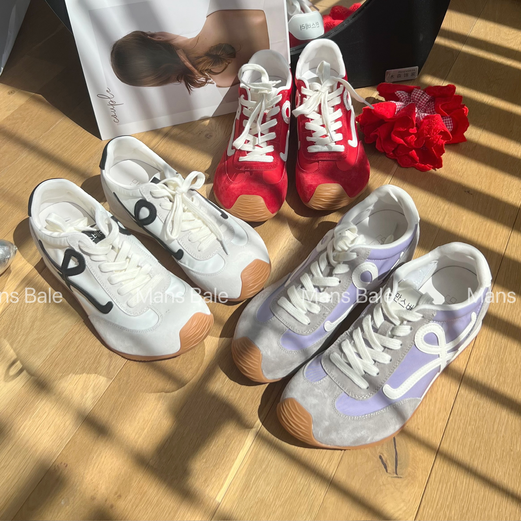 7570 复古徳训鞋女平底休闲鞋透气女鞋潮