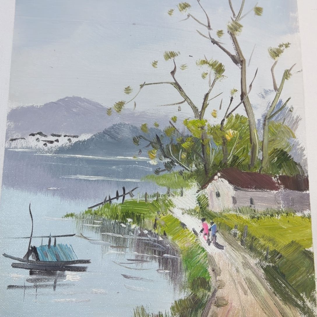 油画你在哪呢你现在干