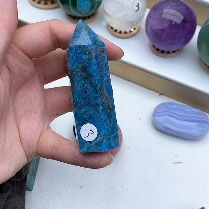 玛瑙/玉髓摆件未镶嵌摆件蓝磷3