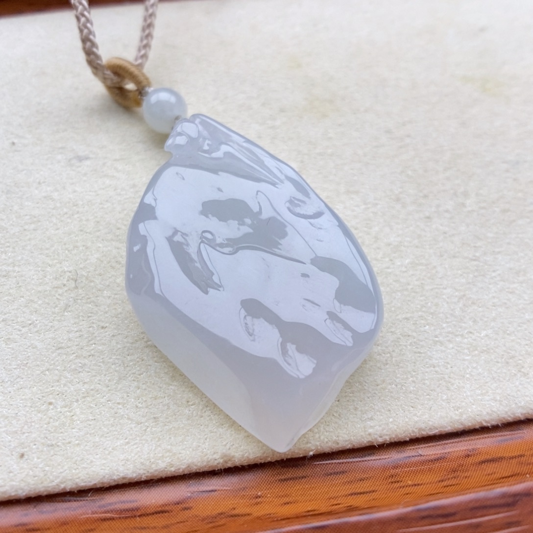 翡翠未镶嵌颈饰吊坠3