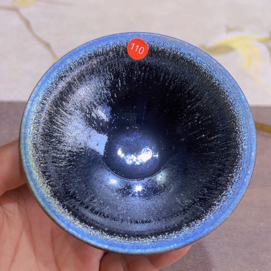 茶盏110 建窑建盏朱秋敏龙窑