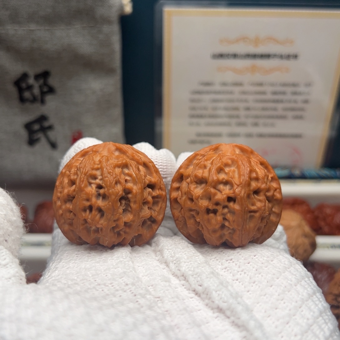 文玩核桃把件苹果