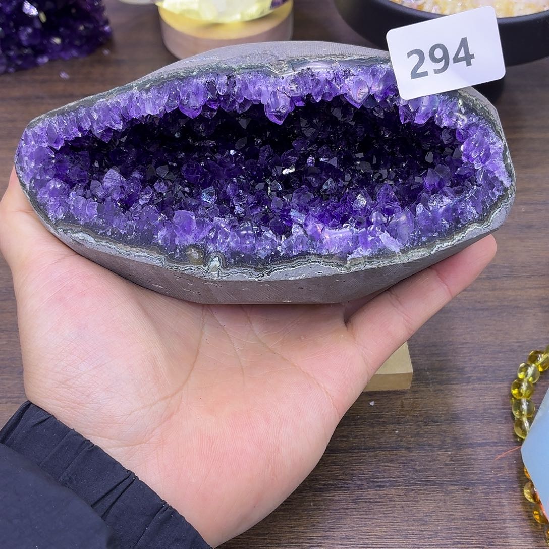 紫晶大型摆件（非配饰）未镶嵌