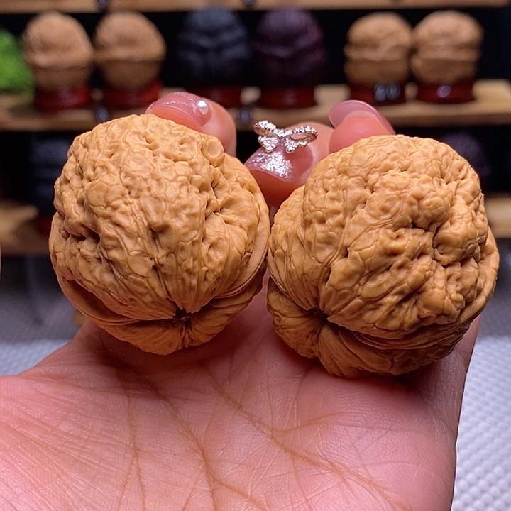 文玩核桃把件帝王蟾32