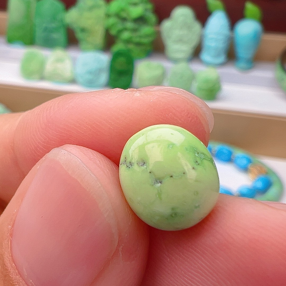 未镶嵌绿松石项链