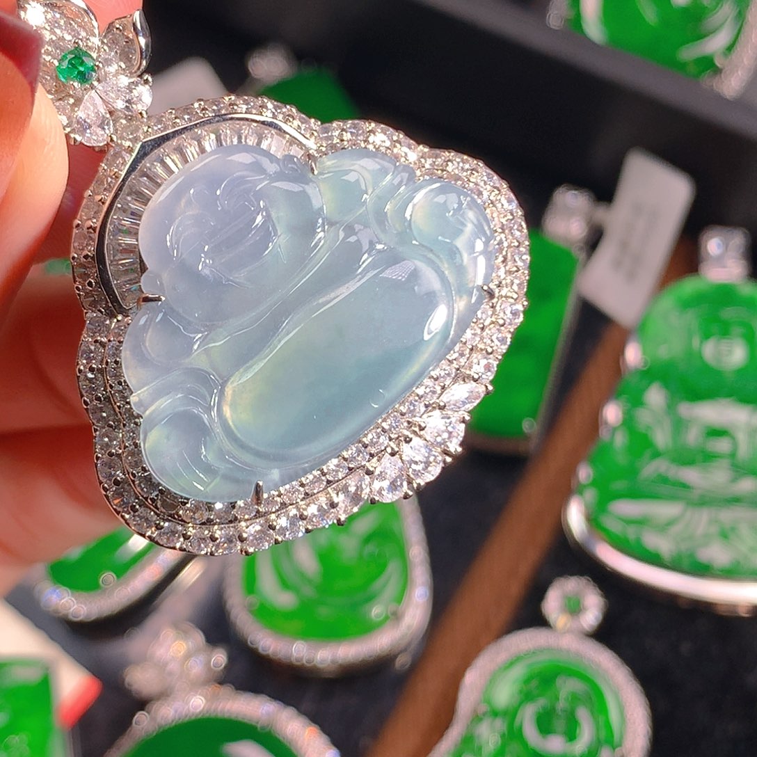 翡翠吊坠(不含链)未镶嵌