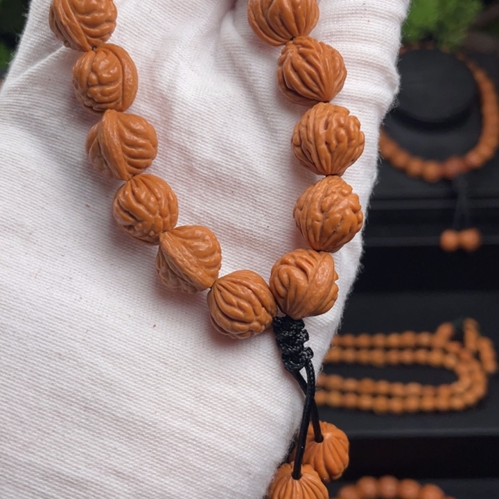 木质类精品桃核手持