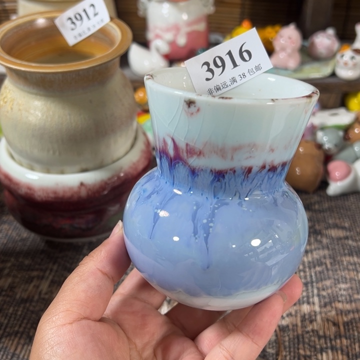 口6高9 手工花盆满30包邮