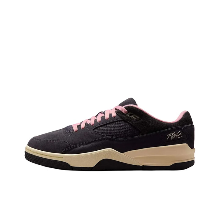 NIKE/耐克Jordan FLIGHT COURT 低帮篮球鞋男款 黑粉HF3255012