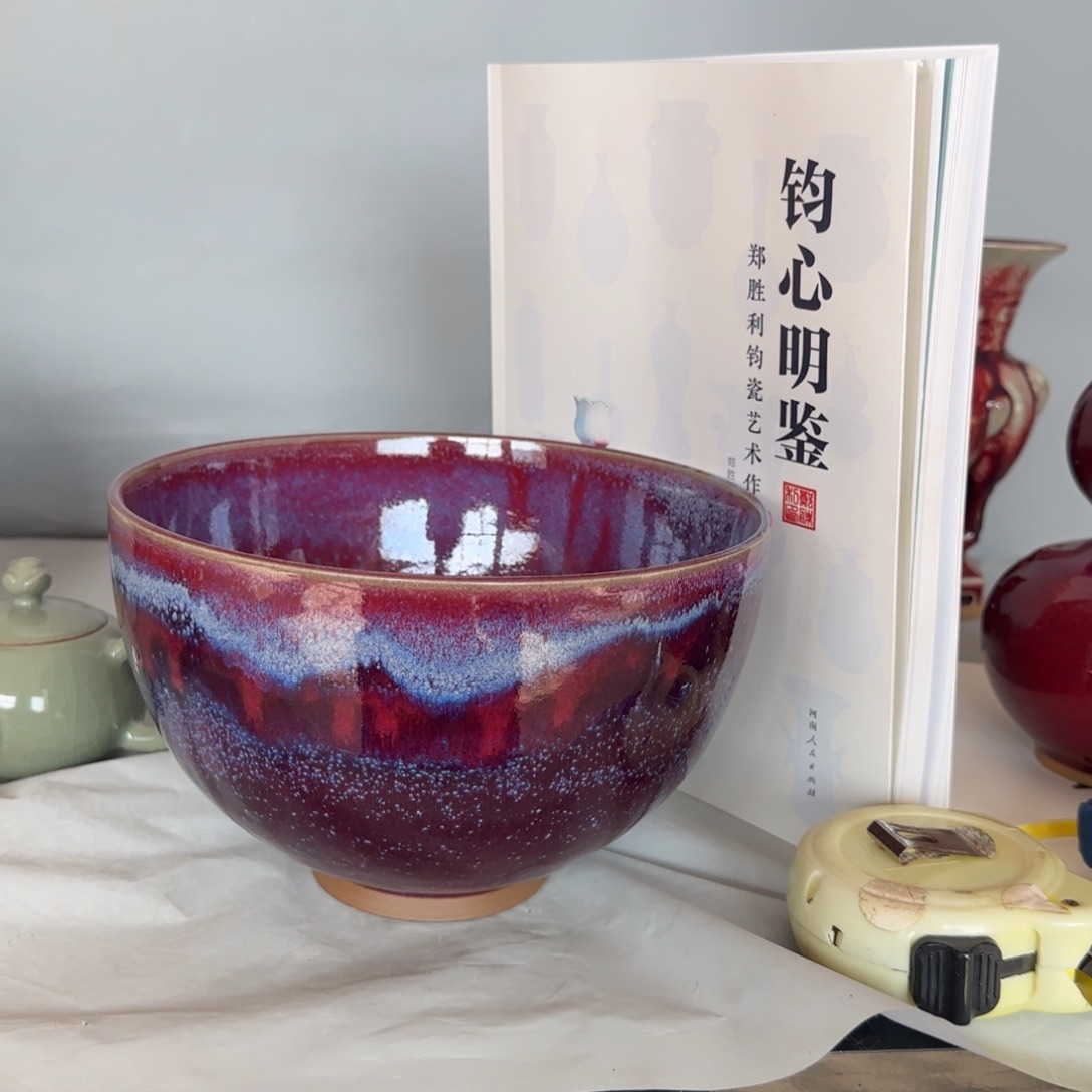 非***流陶摆件郑家钧窑摆件
