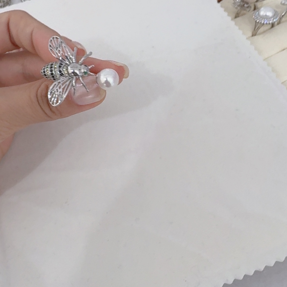 淡水珍珠未镶嵌戒指