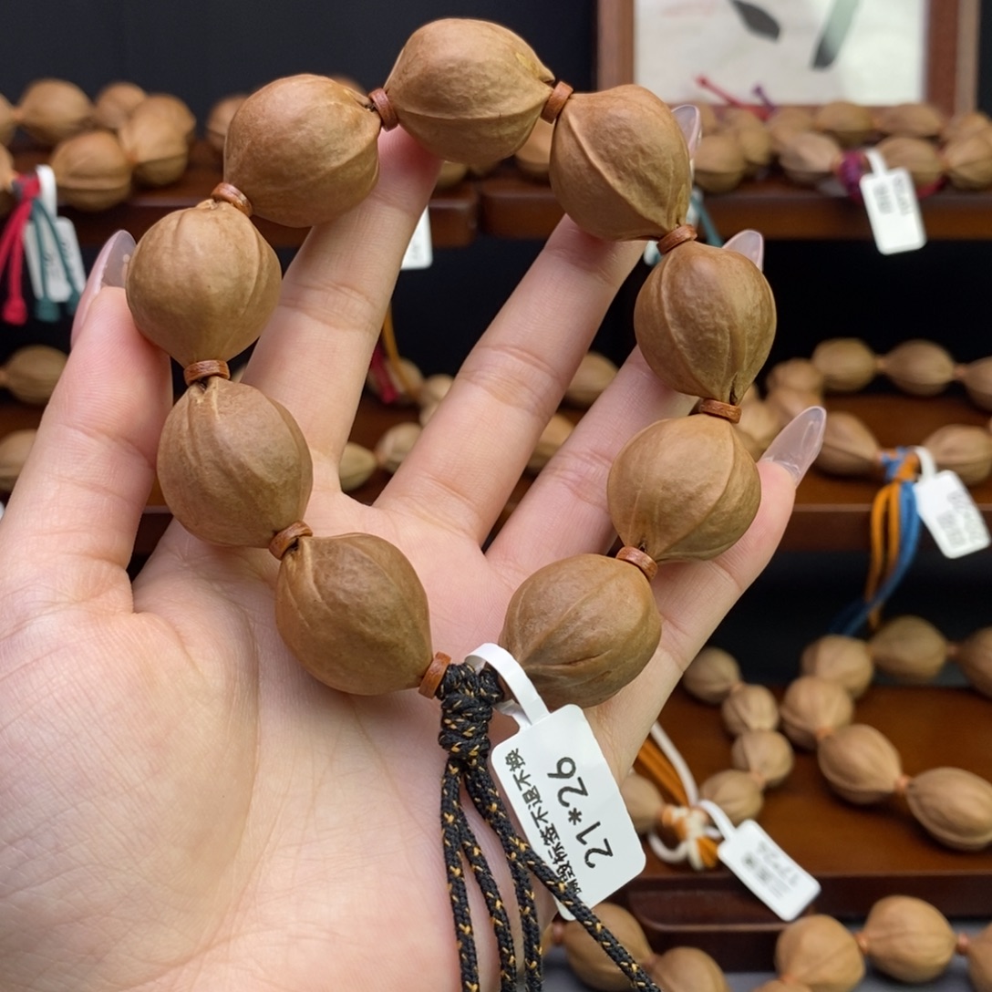 十***橄榄核吊坠梅林铁核