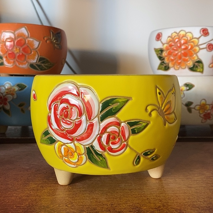 外13内11.5高10左右，纯手工制作，一单包邮