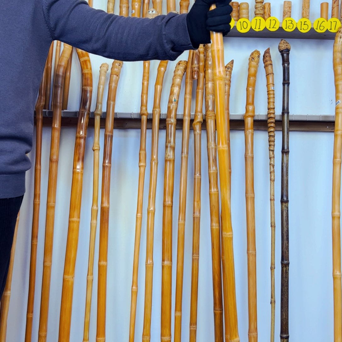 捌*1949玉竹杖登山杖手持拐棍