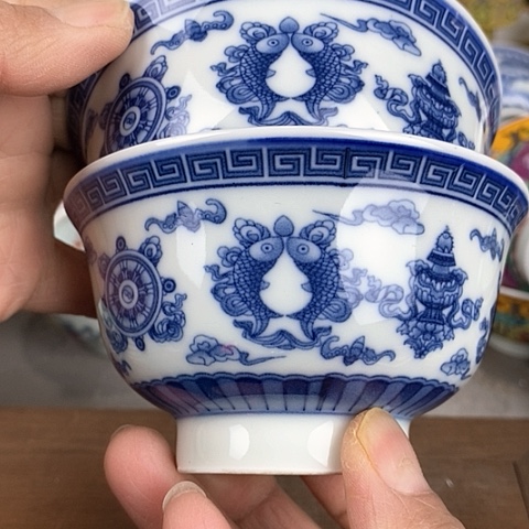 景德镇陶瓷藏式茶碗