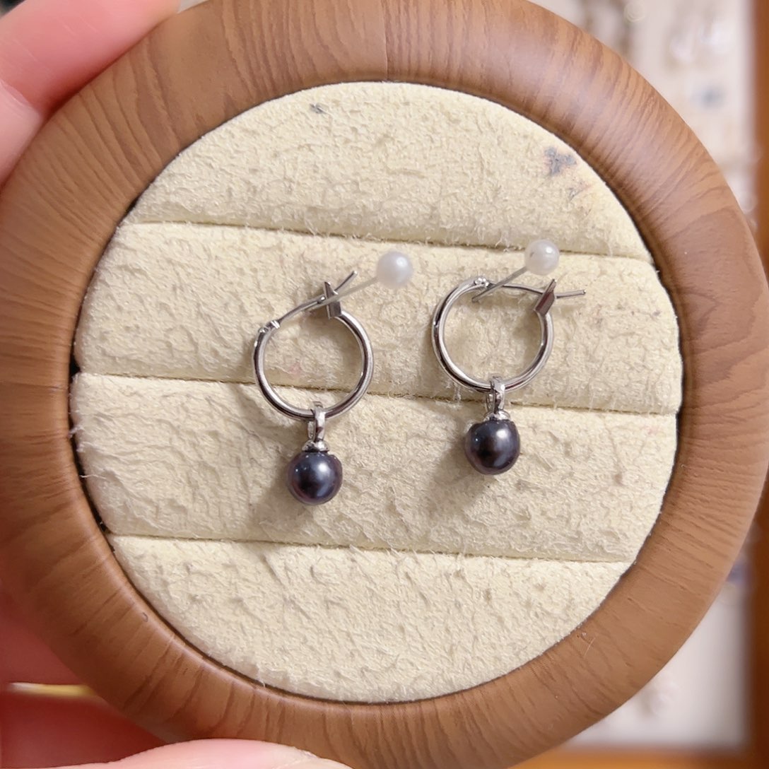 淡水珍珠原创手作银S925镶嵌