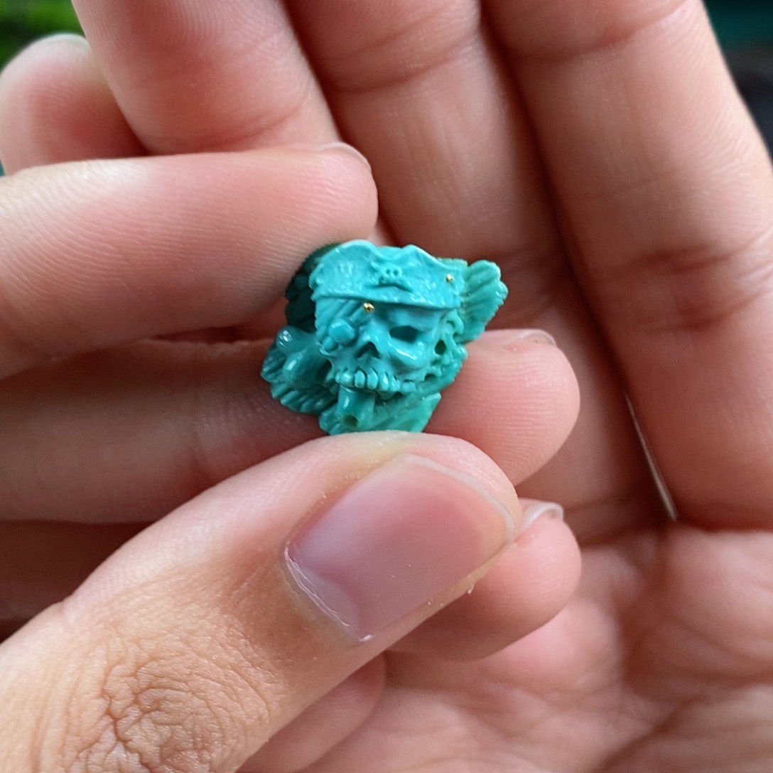 绿松石珠宝奇石未镶嵌