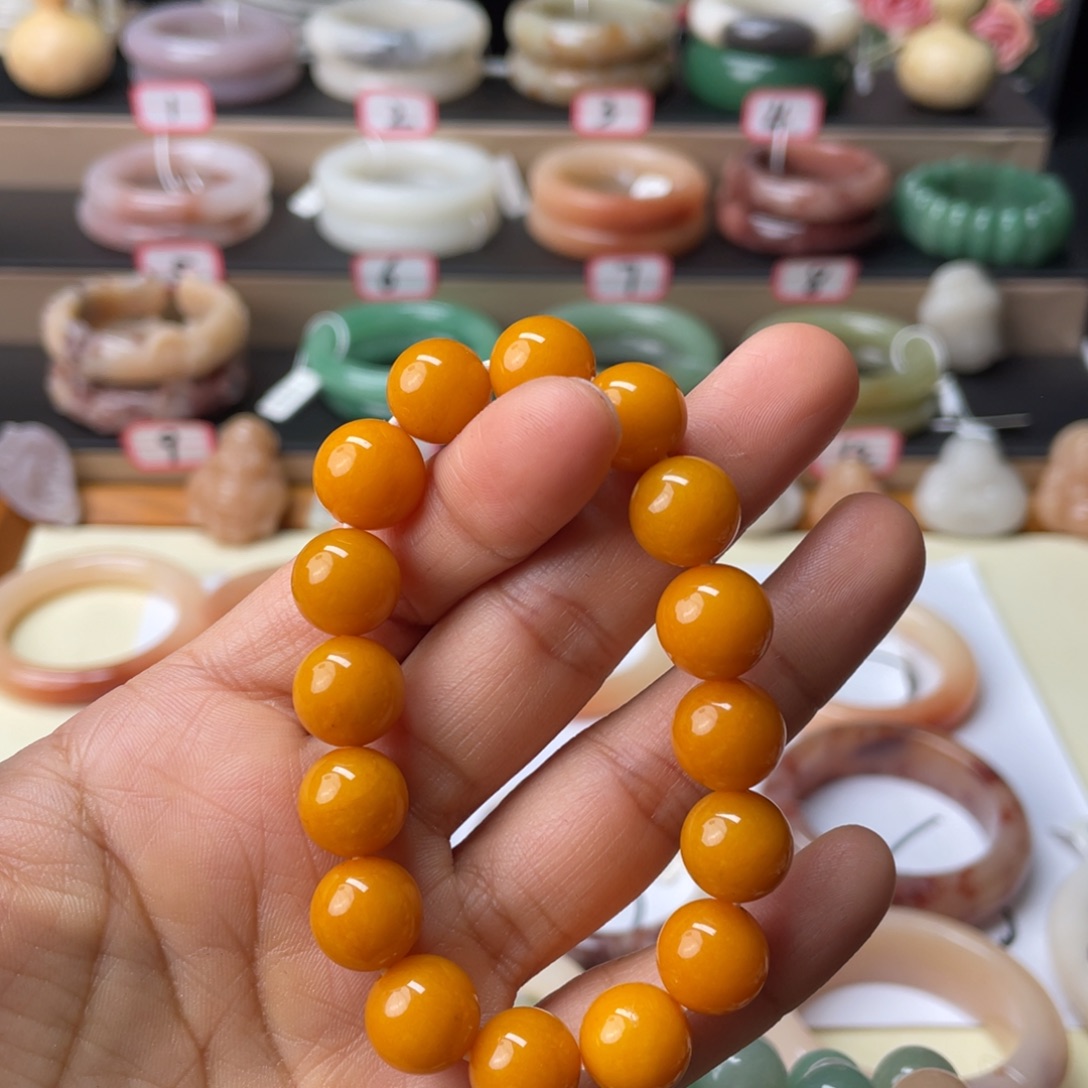 石英质玉未镶嵌手镯