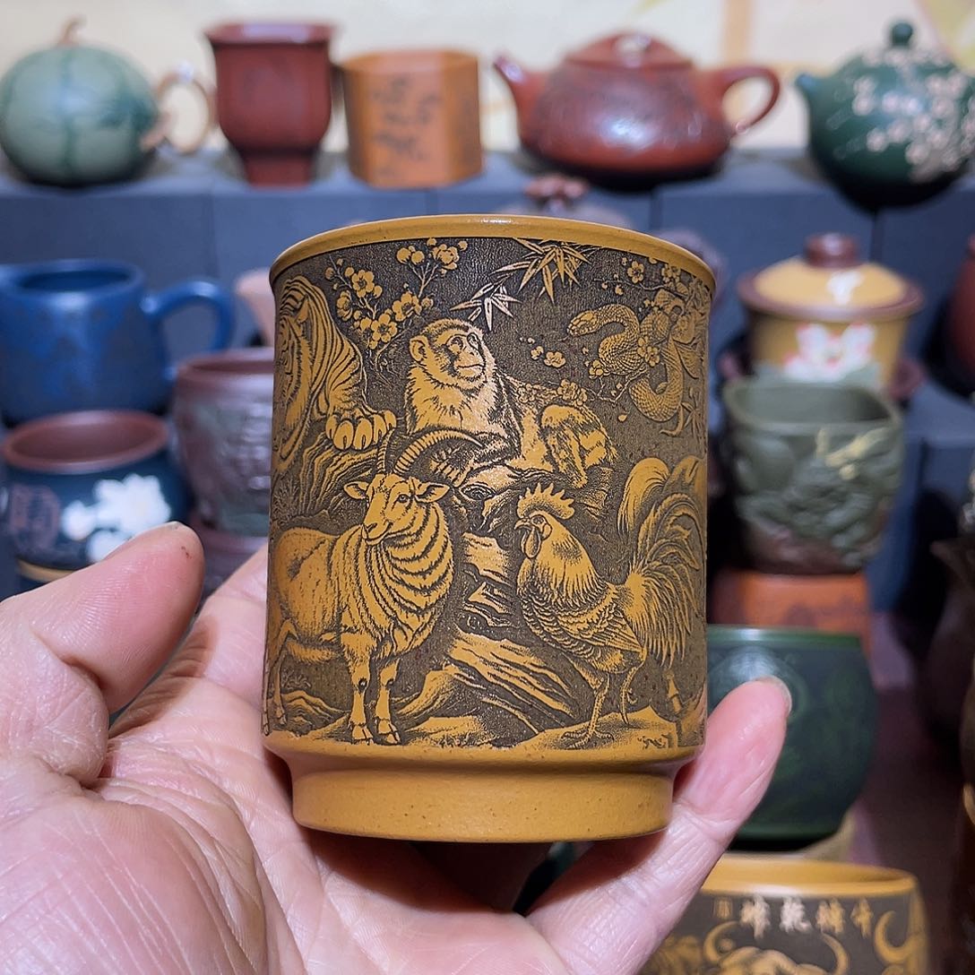 原矿紫砂手工茶器