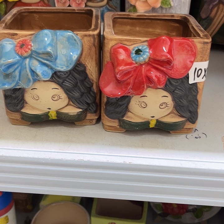 粗陶材质多肉花盆