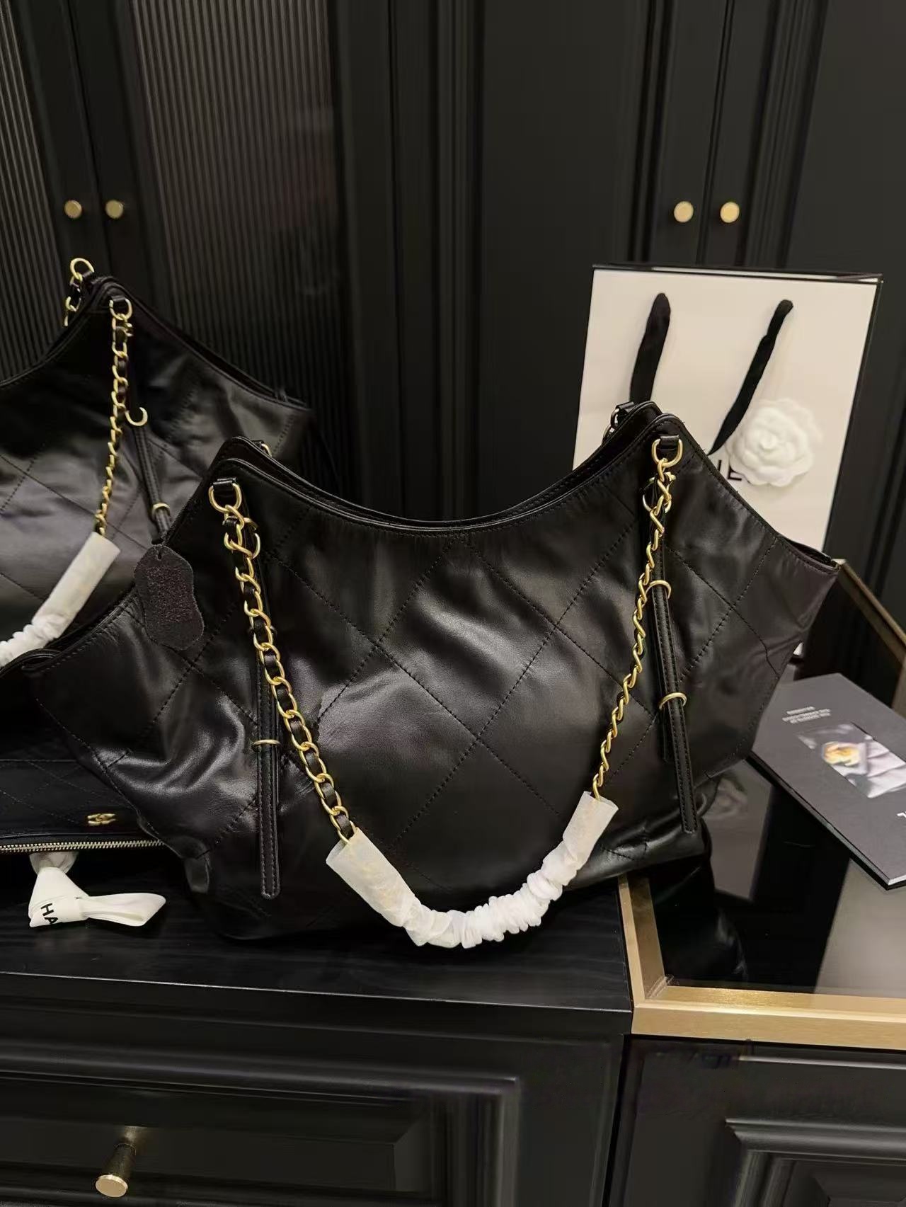 【25S tote】小牛皮百搭托特包腋下女士单肩包小众流浪包简约购物袋