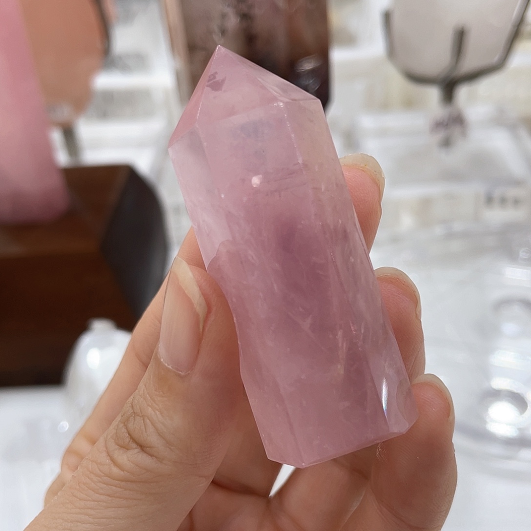 未镶嵌手链水晶能量柱