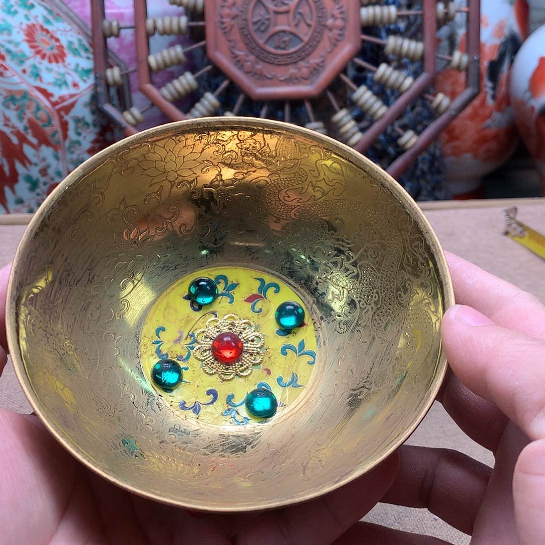 盘景德镇陶瓷杯子