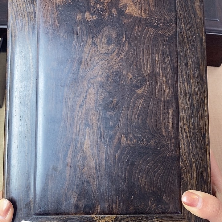 木紫光檀机关盒一物一拍