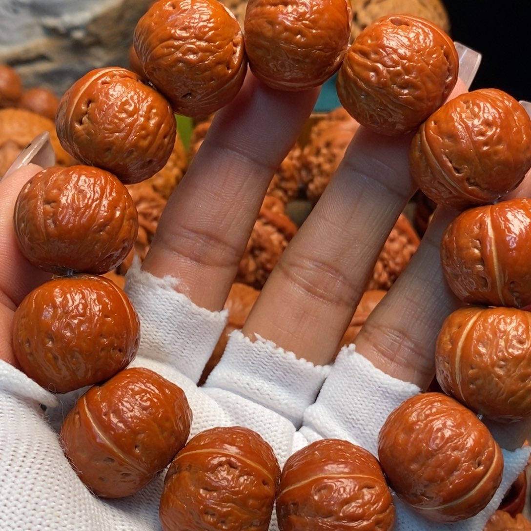 大***江文玩核桃把件手捻