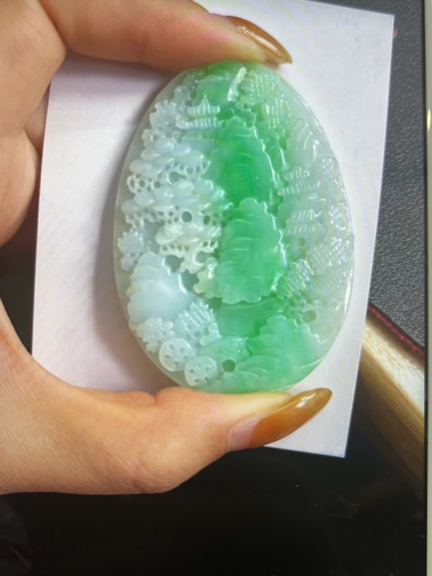 天然翡翠一物一证发货