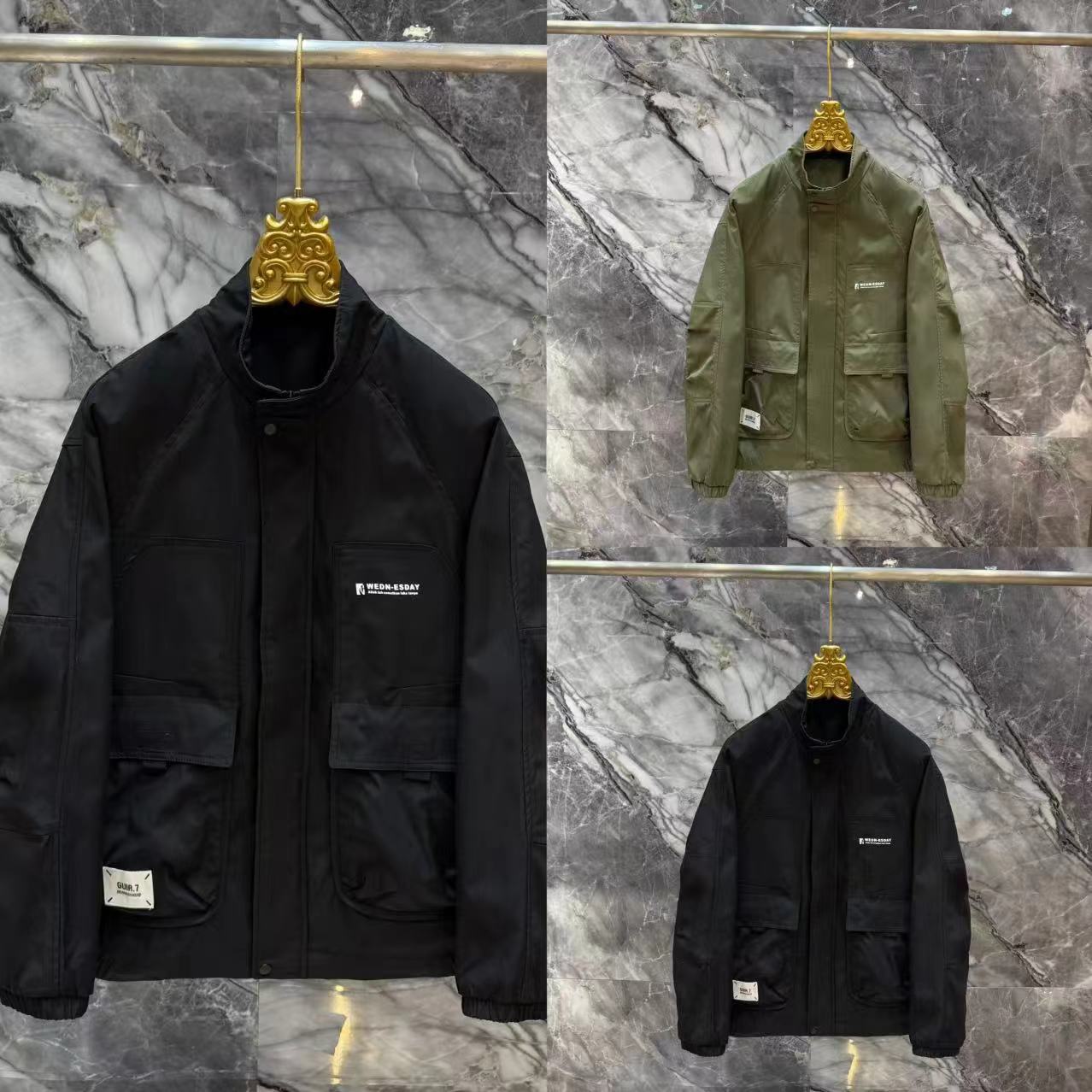 DW-春季时尚百搭二棉夹克1801