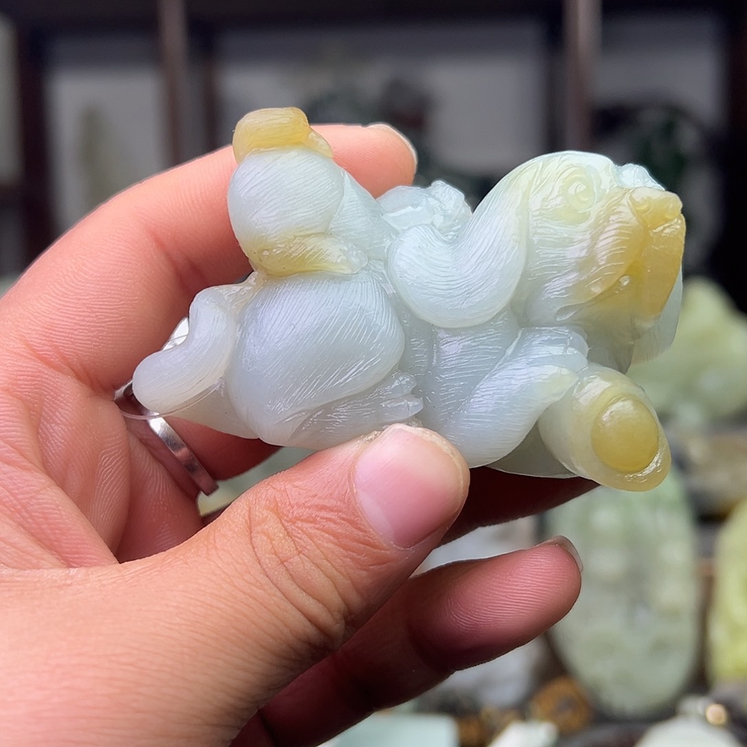 和田玉把件未镶嵌