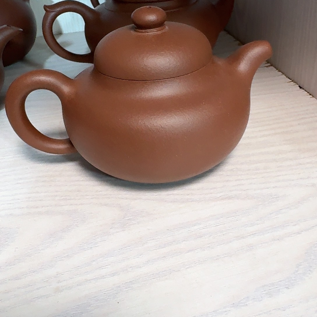 紫砂茶壶底槽清半手工微暇