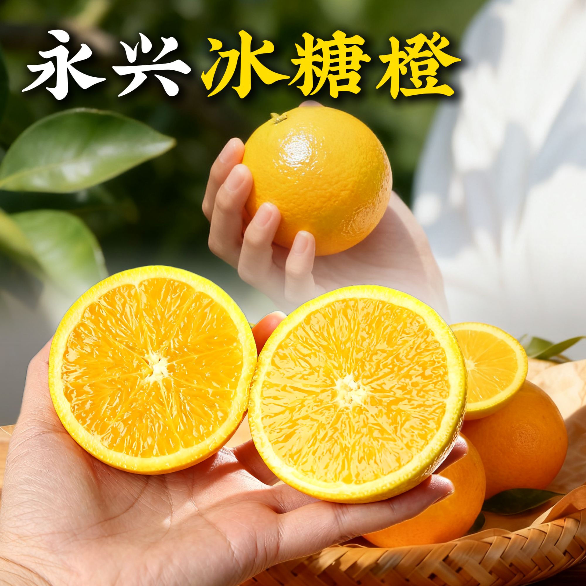 【顺丰快递】湖南正宗永兴冰糖橙当季新鲜水果香甜多汁现摘现发