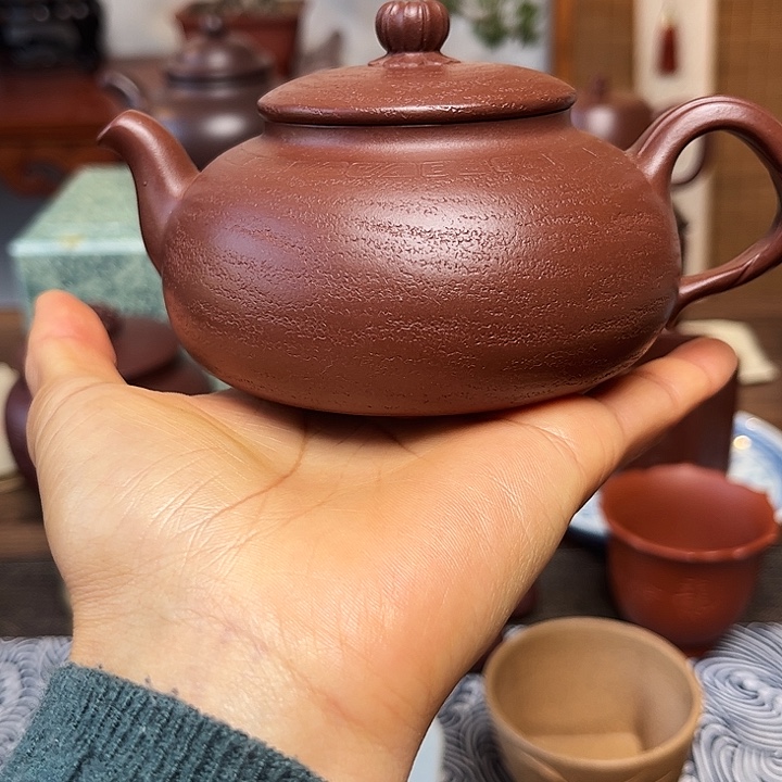 暢***魚紫砂茶杯主人杯容量200毫升