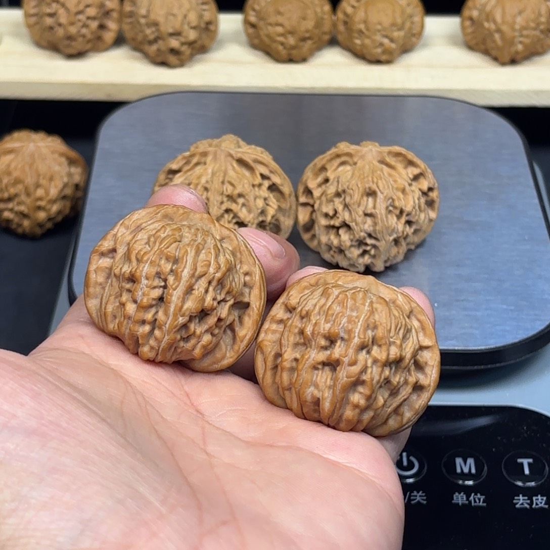 把件文玩核桃39四座楼