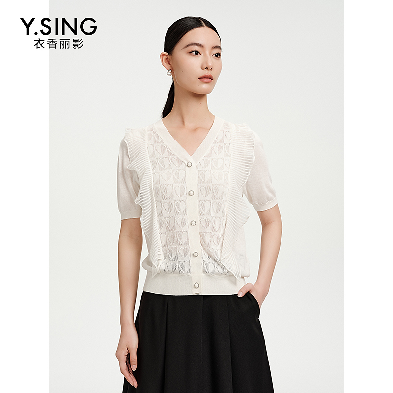 1319【丽公主专属】衣香丽影新款毛针织衫130419003