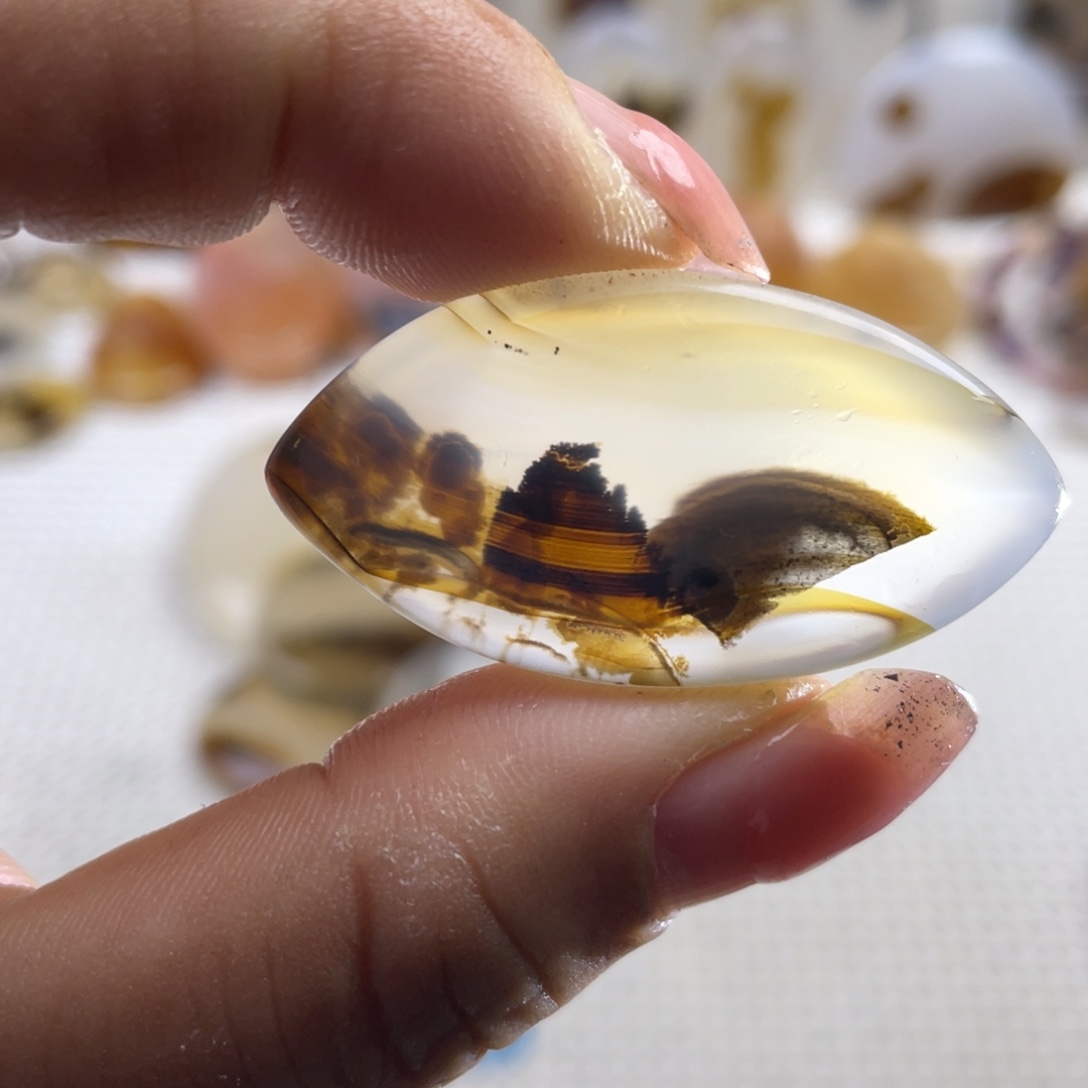 玛瑙/玉髓未镶嵌颈饰