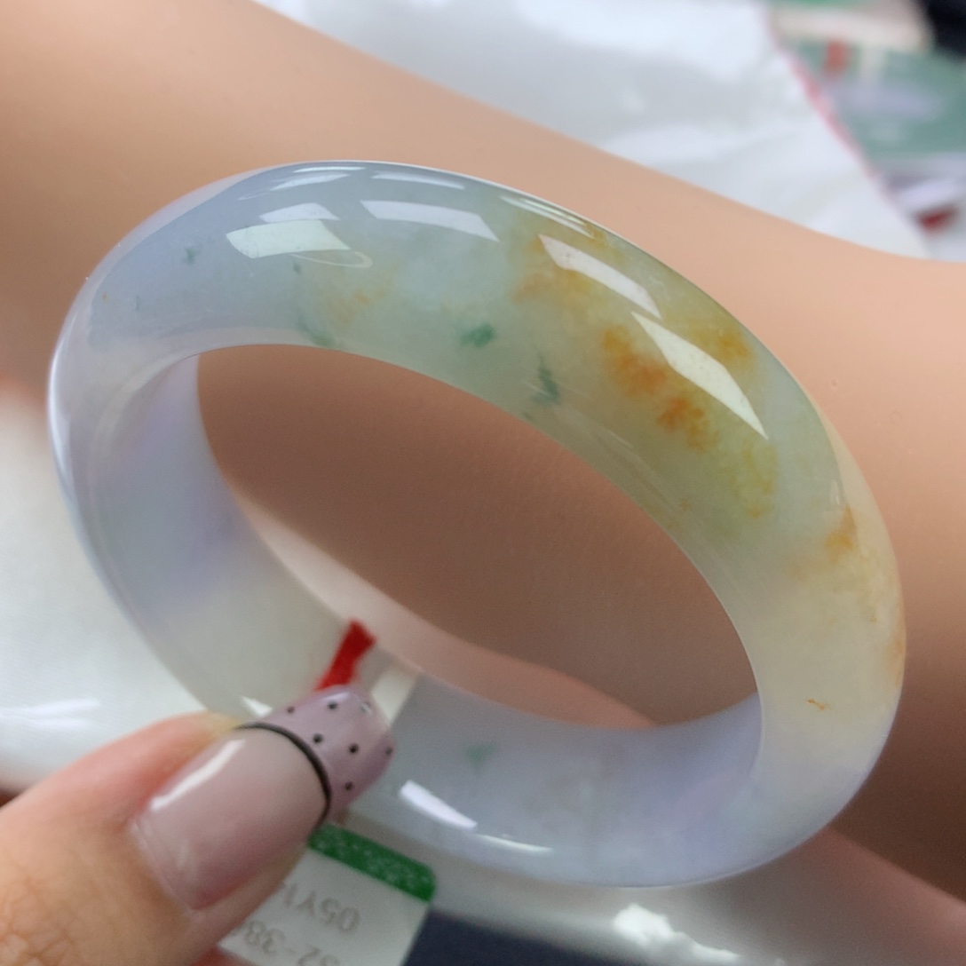 翡翠手镯未镶嵌52.8正