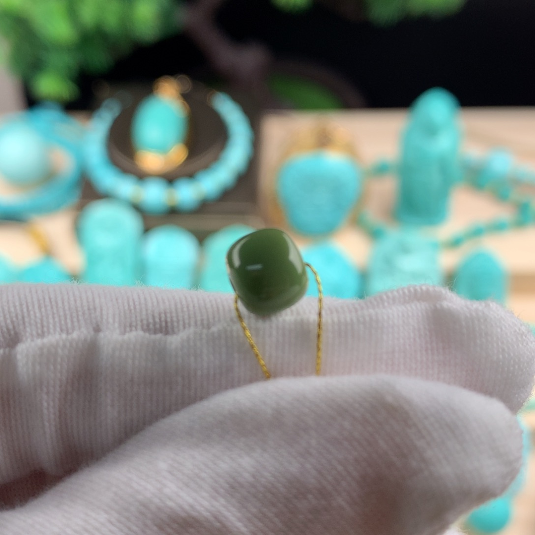 绿松石配珠卡8未镶嵌