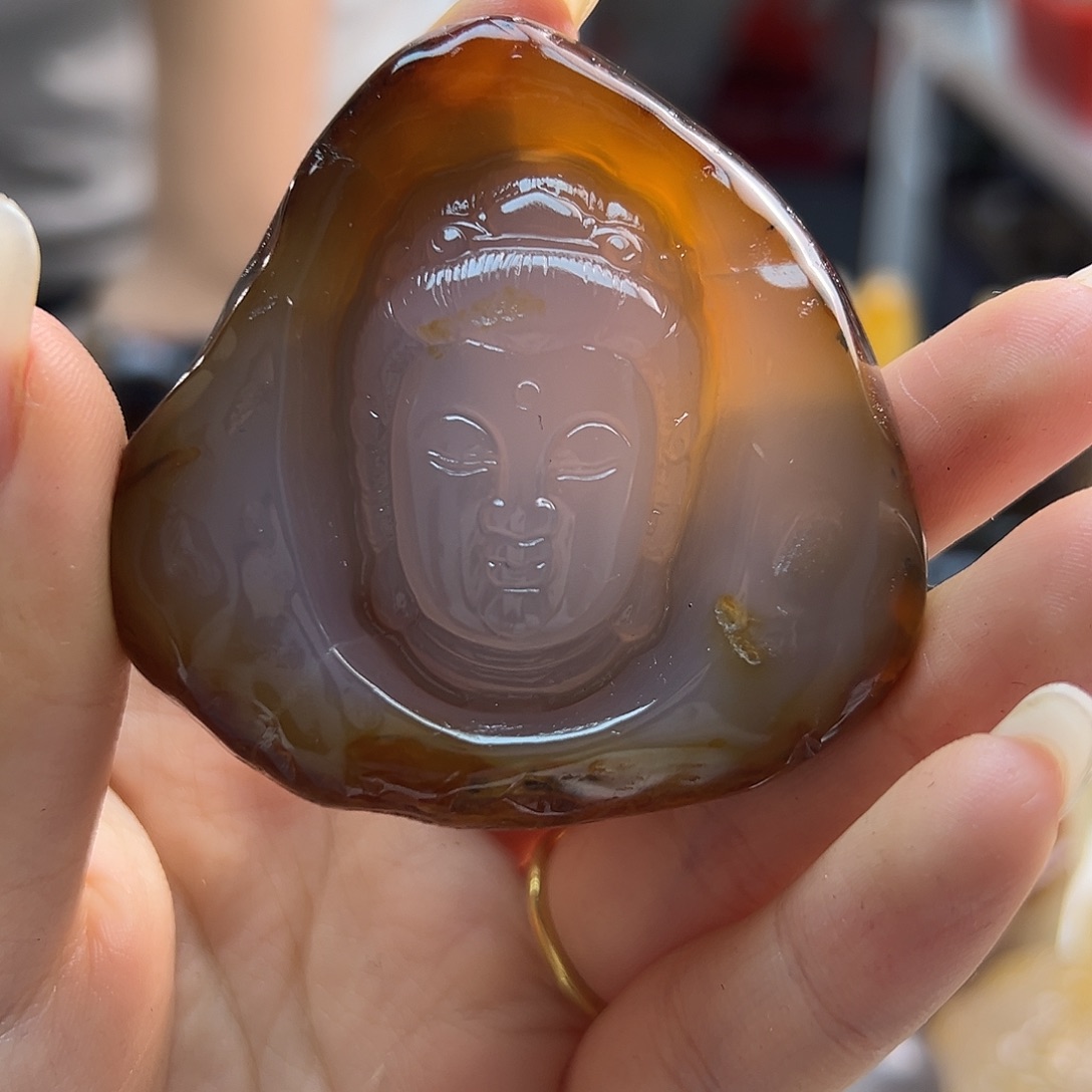 玛瑙/玉髓未镶嵌吊坠(不含链)