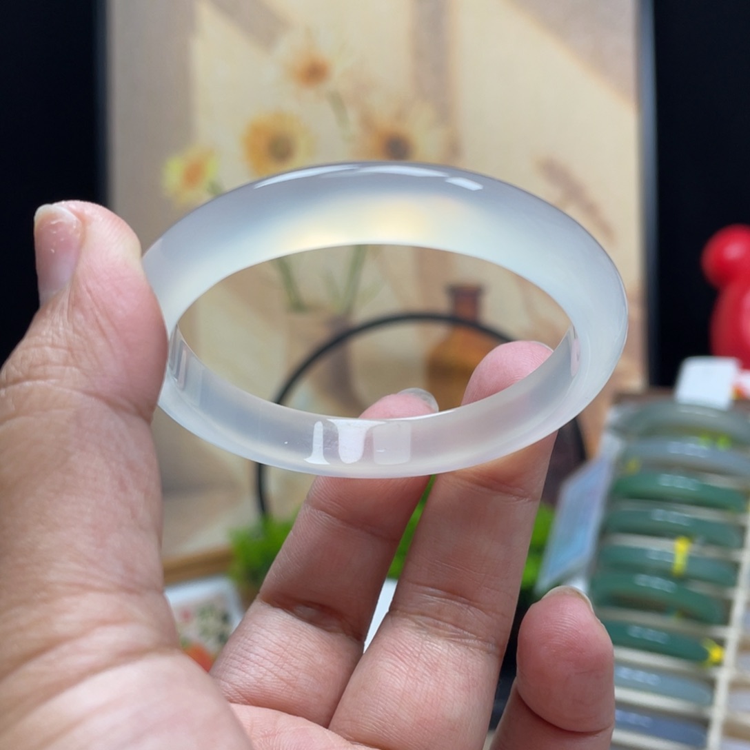 玛瑙/玉髓手镯未镶嵌s****e343-52.6