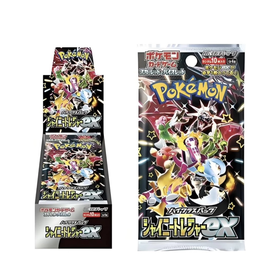 【教练拆卡】PTCG  日版 SV4a 闪耀宝藏ex（下单默认拆封）