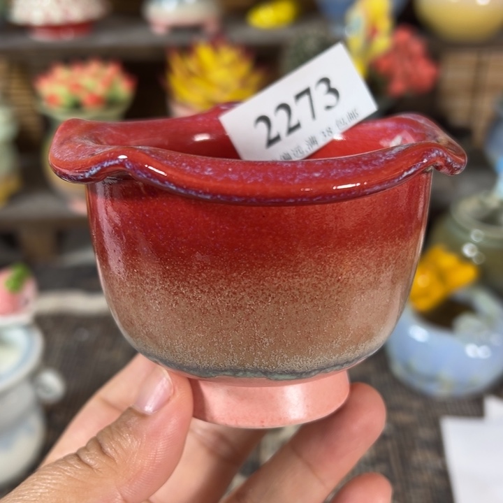口6 手工花盆满30包邮